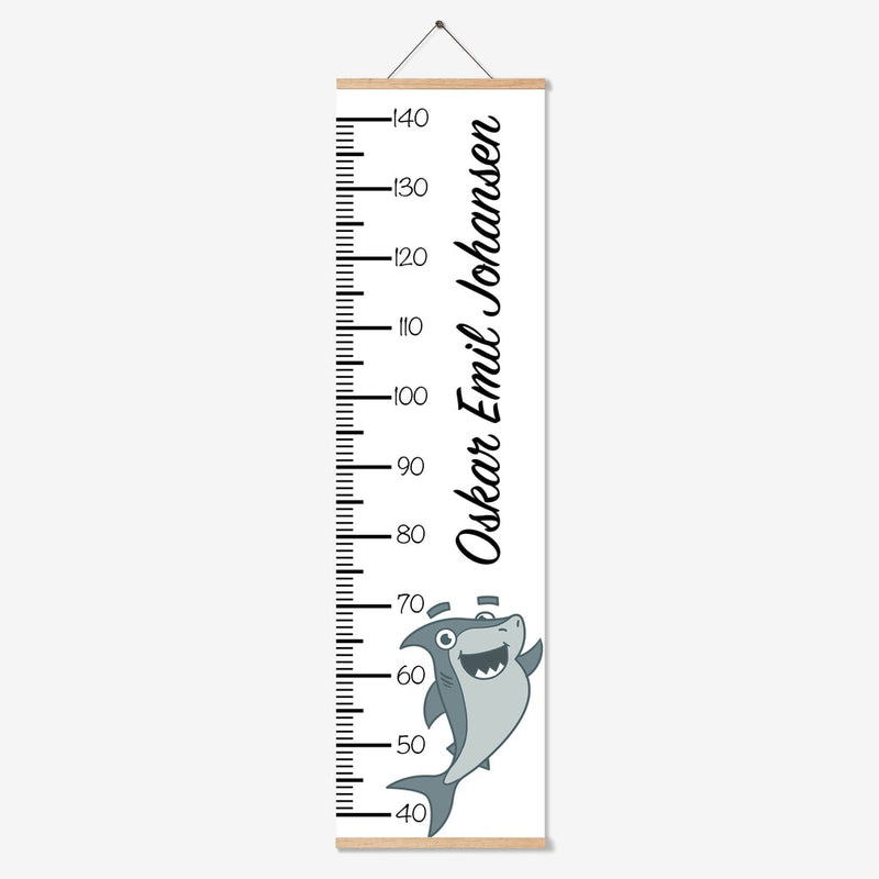 Shark altimeter with name - poster