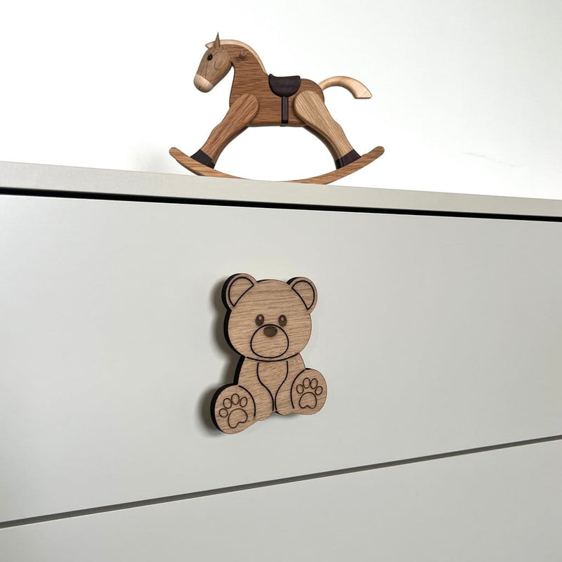 Teddy bear grip – wood