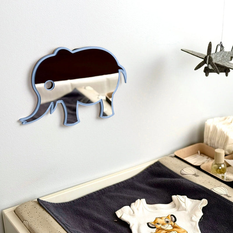 Elephant mirror – color