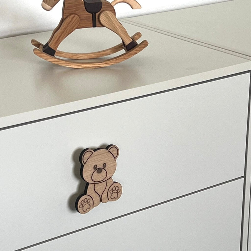 Teddy bear grip – wood