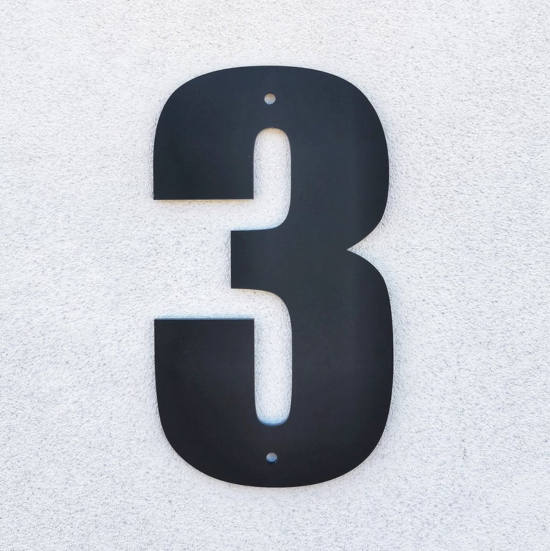 Husnummer Modern Bold - Akryl