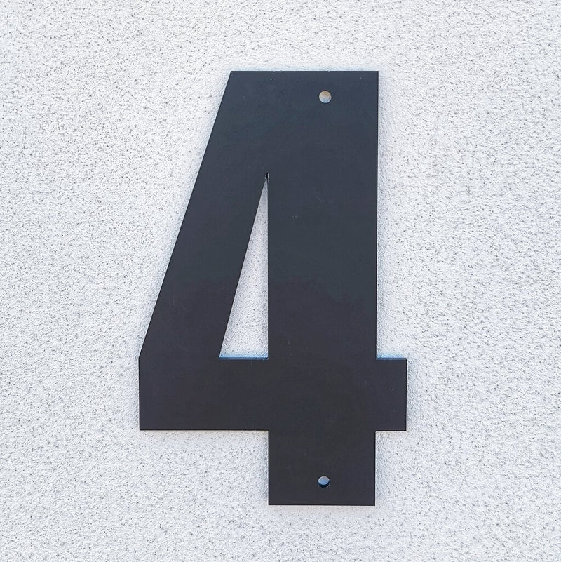 Husnummer Modern Bold - Akryl