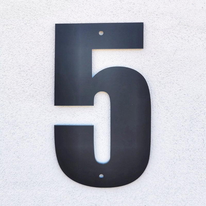 Husnummer Modern Bold - Akryl