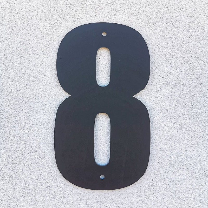 Husnummer Modern Bold - Akryl