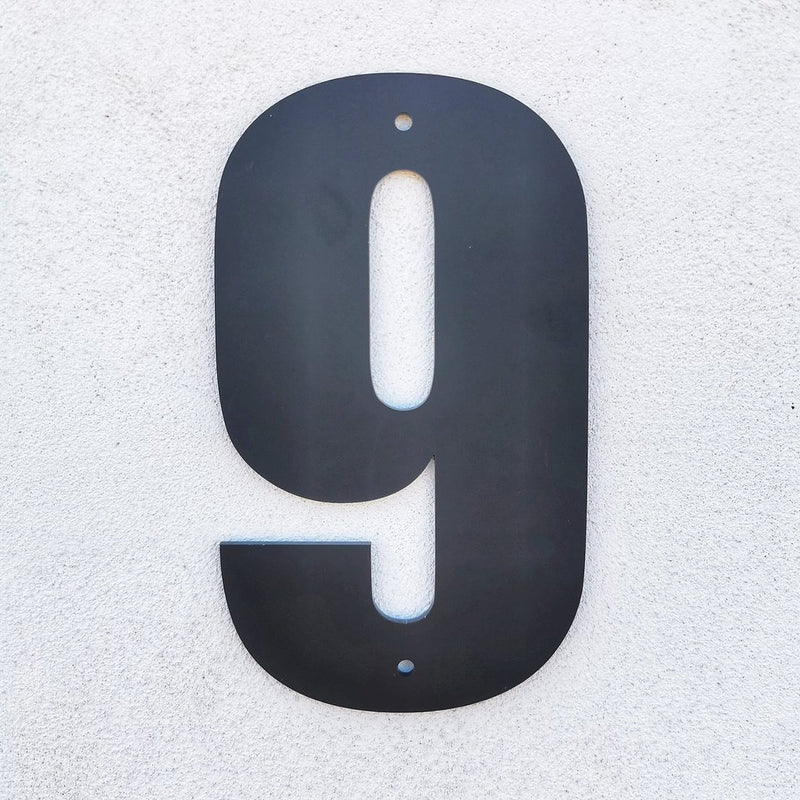 Husnummer Modern Bold - Akryl