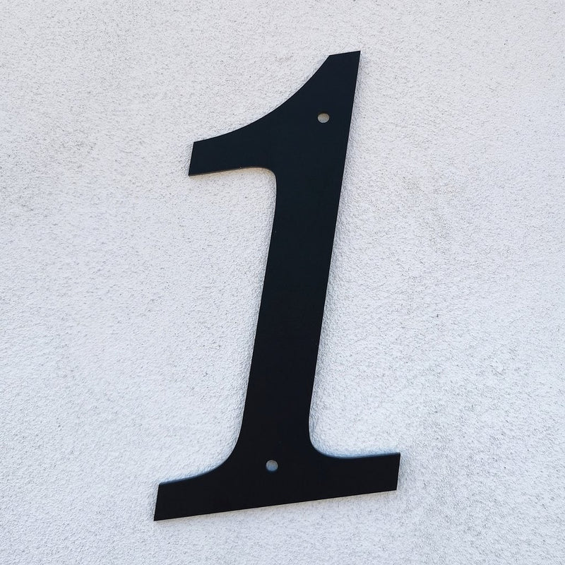 Husnummer Modern Bold – Akryl