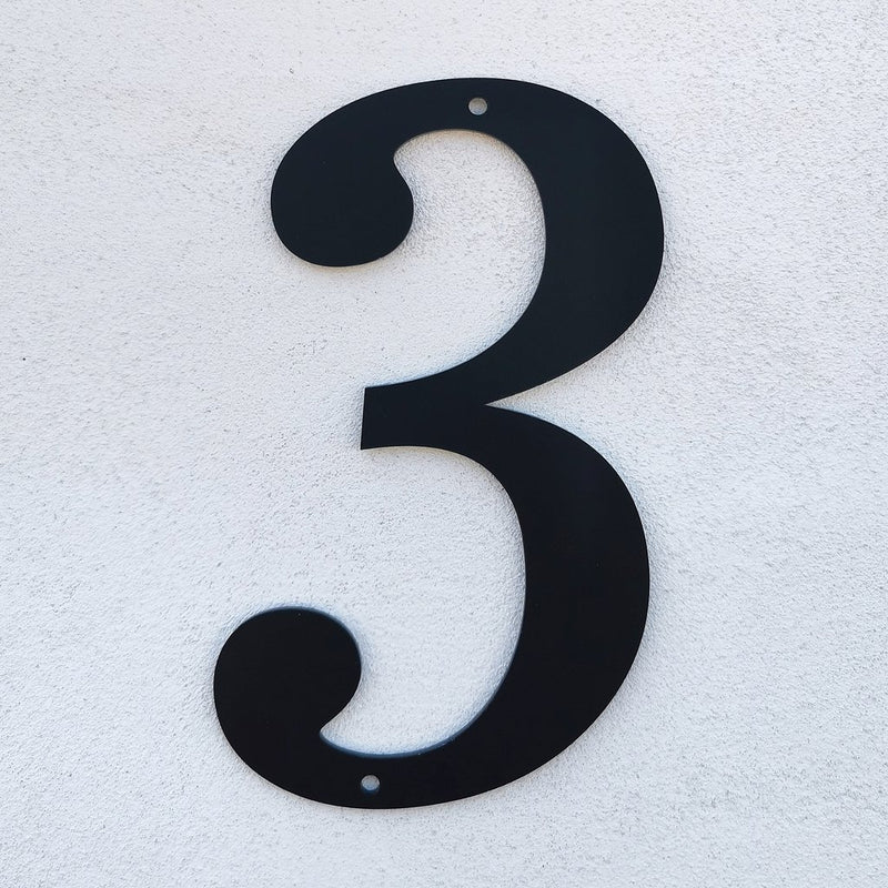 Husnummer Old Classic - Akryl