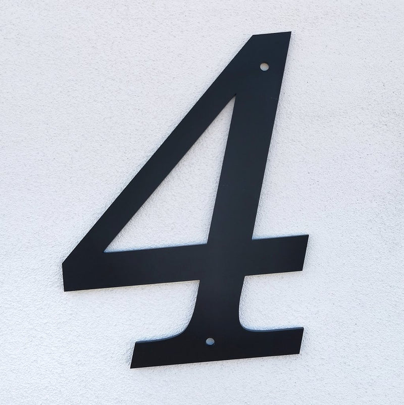 Husnummer Modern Bold – Akryl