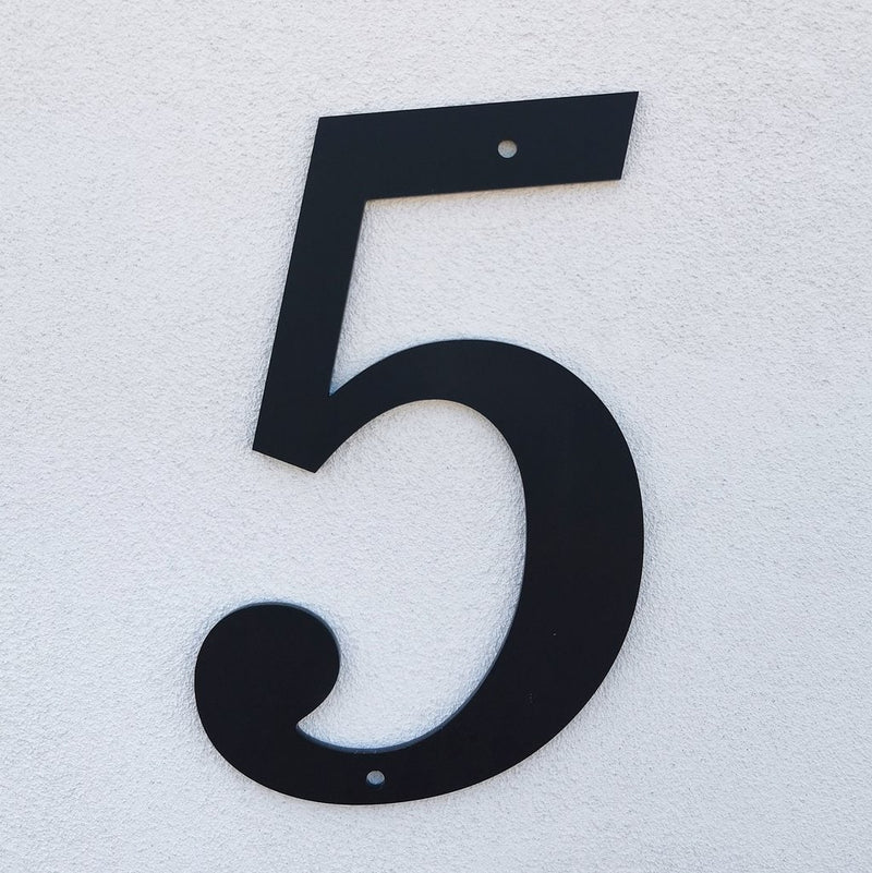 Husnummer Modern Bold – Akryl