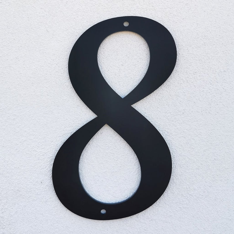 Husnummer Modern Bold – Akryl