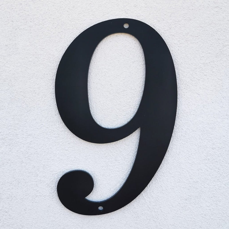 Husnummer Modern Bold – Akryl