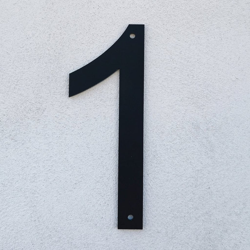 Husnummer Simple Modern - Akryl