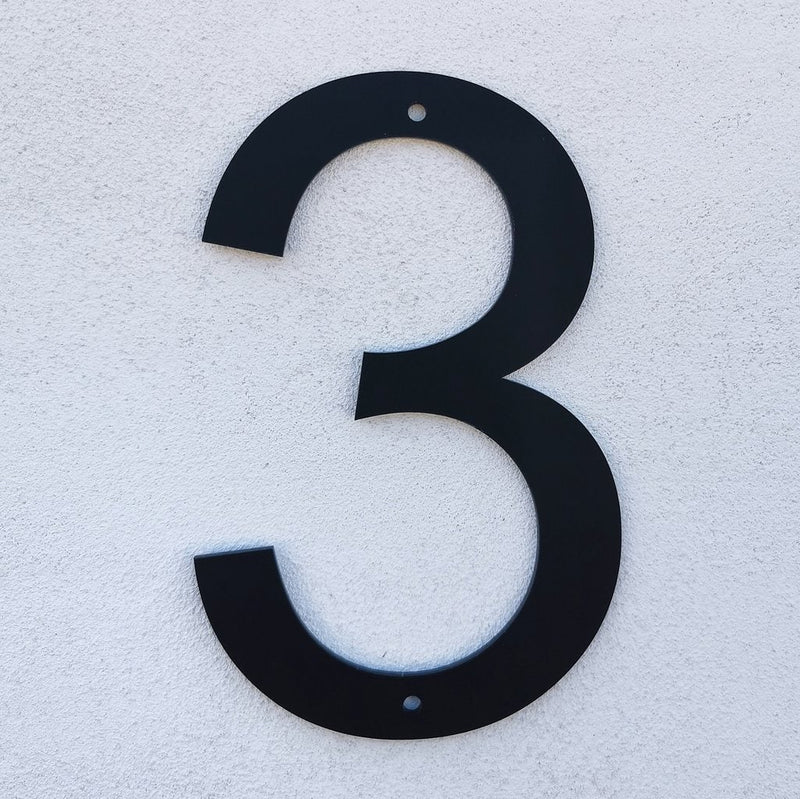 Husnummer Simple Modern - Akryl