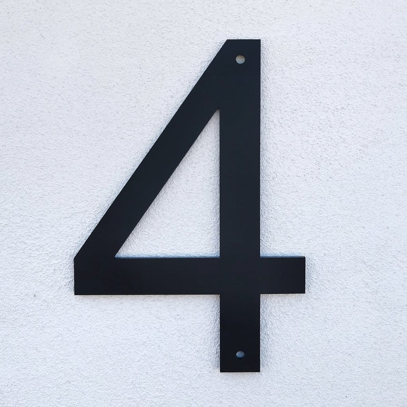 Husnummer Simple Modern - Akryl