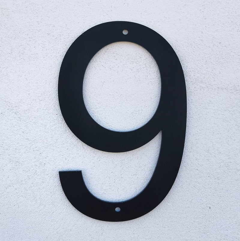 Husnummer Simple Modern - Akryl