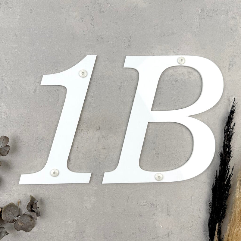 Husnummer Old Classic - Akryl