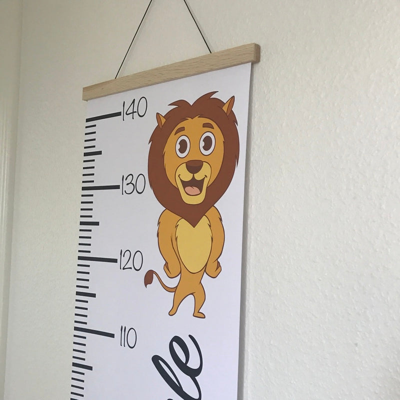 Lion poster with altimeter