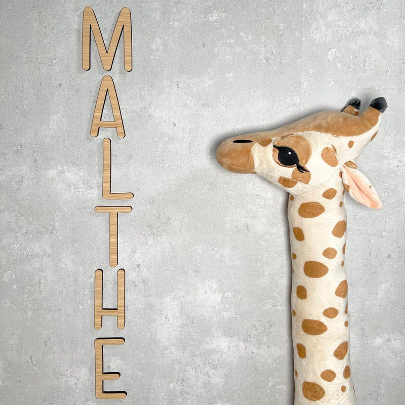 Bogstaver i egetræfiner – køb enkeltvis – Elegant version