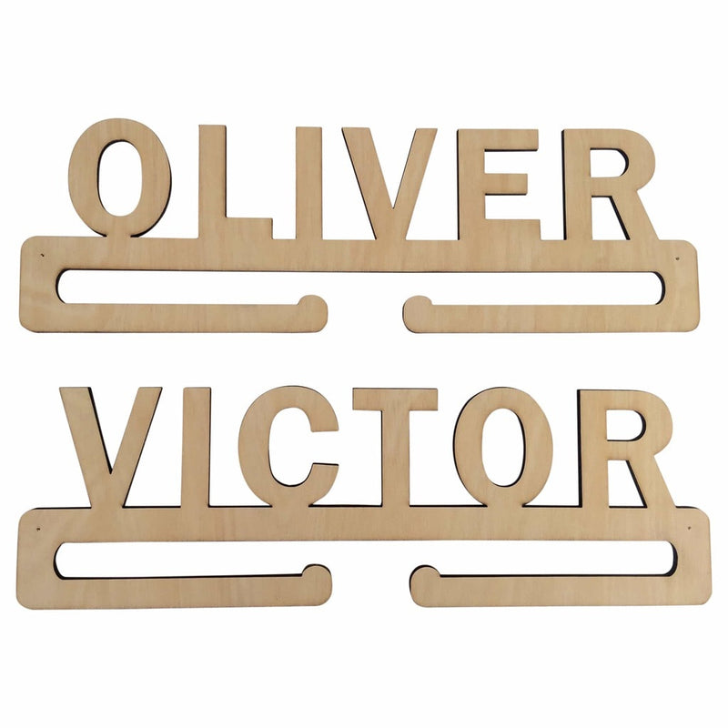 Medal hanger with your own text