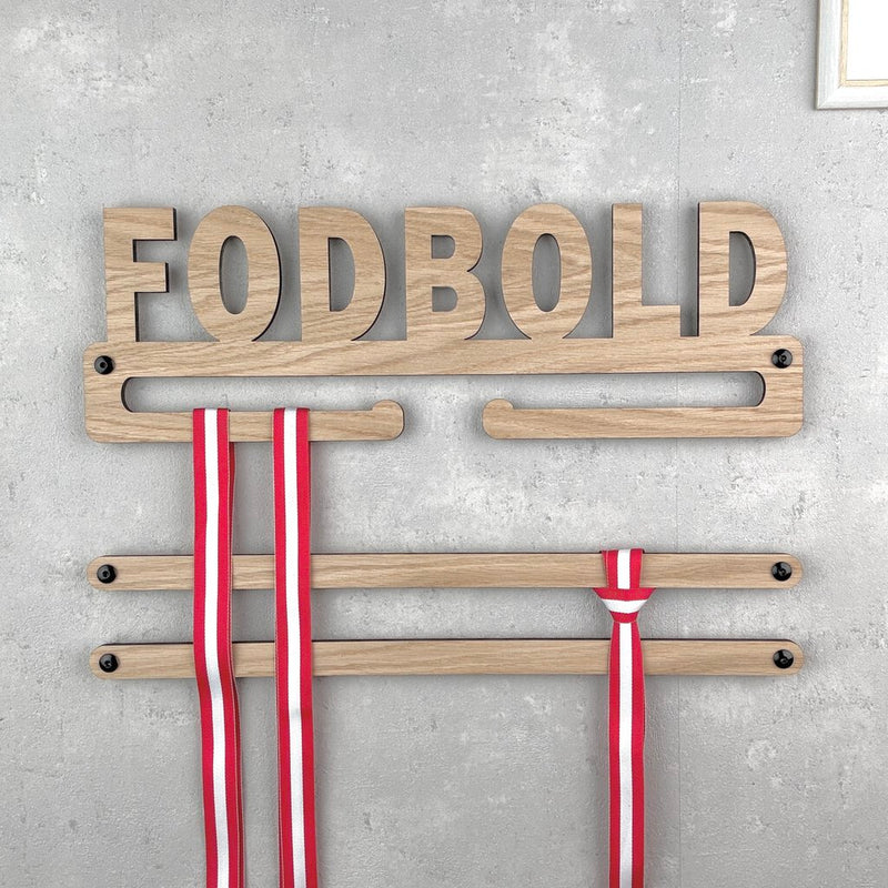 Medal hanger with FOOTBALL