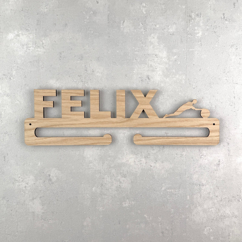 Medal hanger with crossfit and your own name