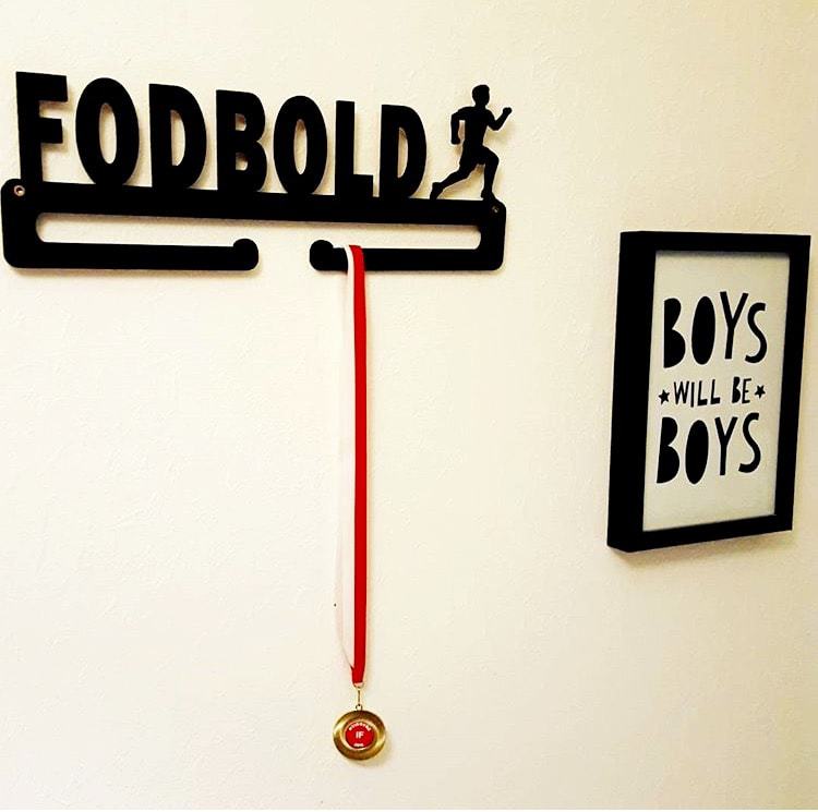 Medal hanger with your own text