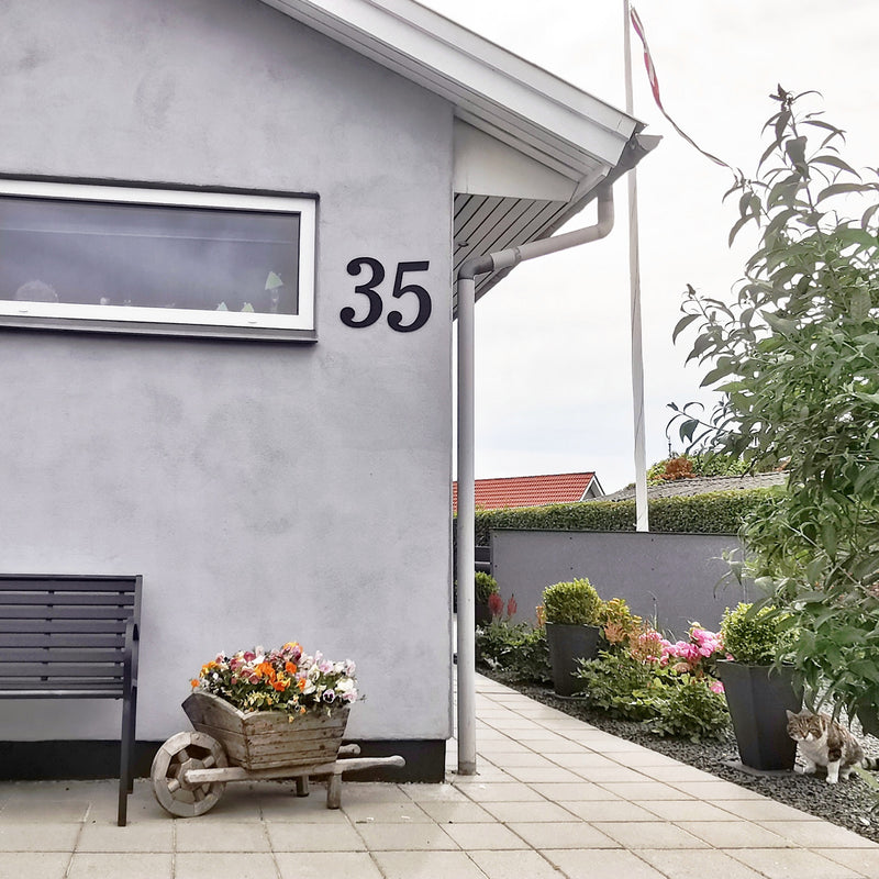 Husnummer Old Classic - Akryl