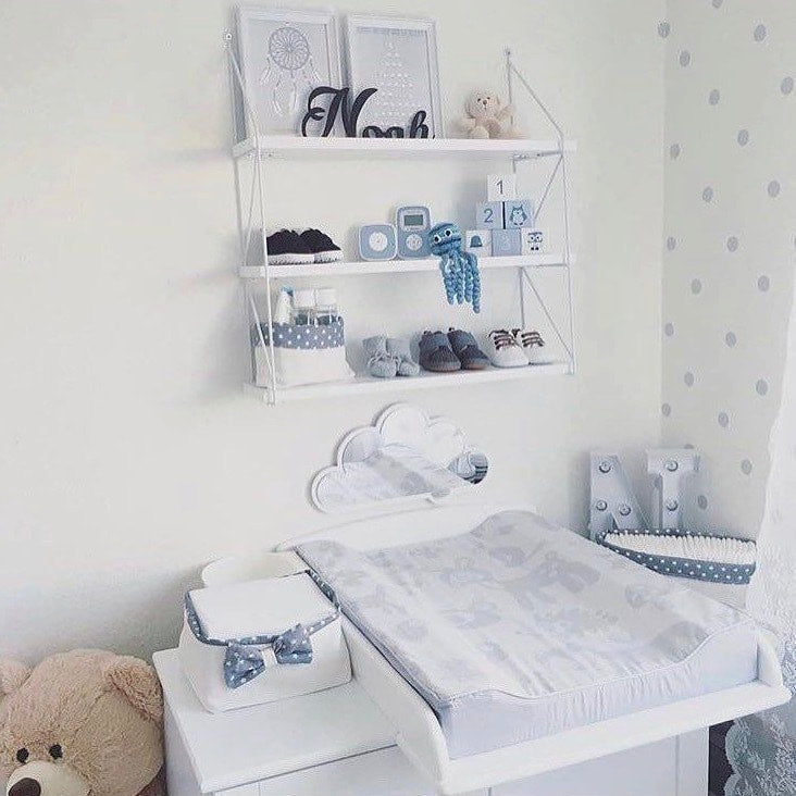 Cloud mirror (white) – optional color