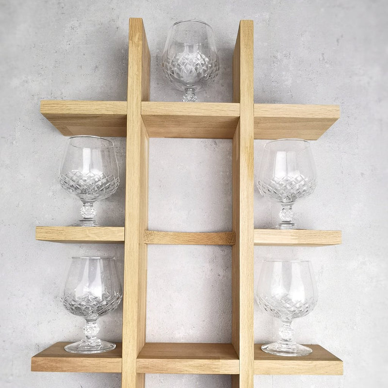 Sættekasse til flaske og glas