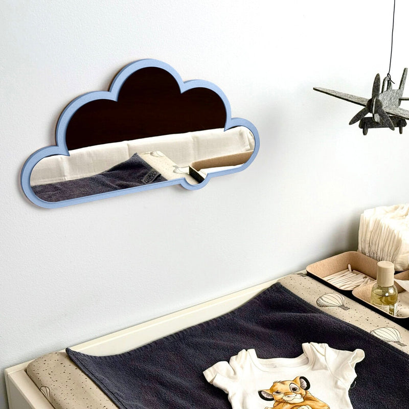 Cloud mirror (white) – optional color
