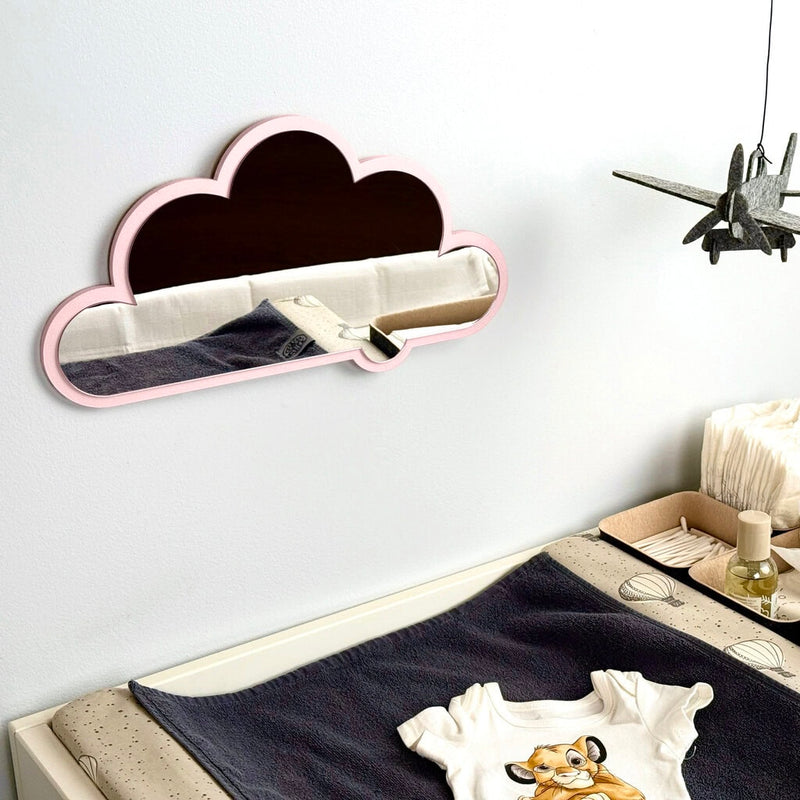 Cloud mirror (white) – optional color