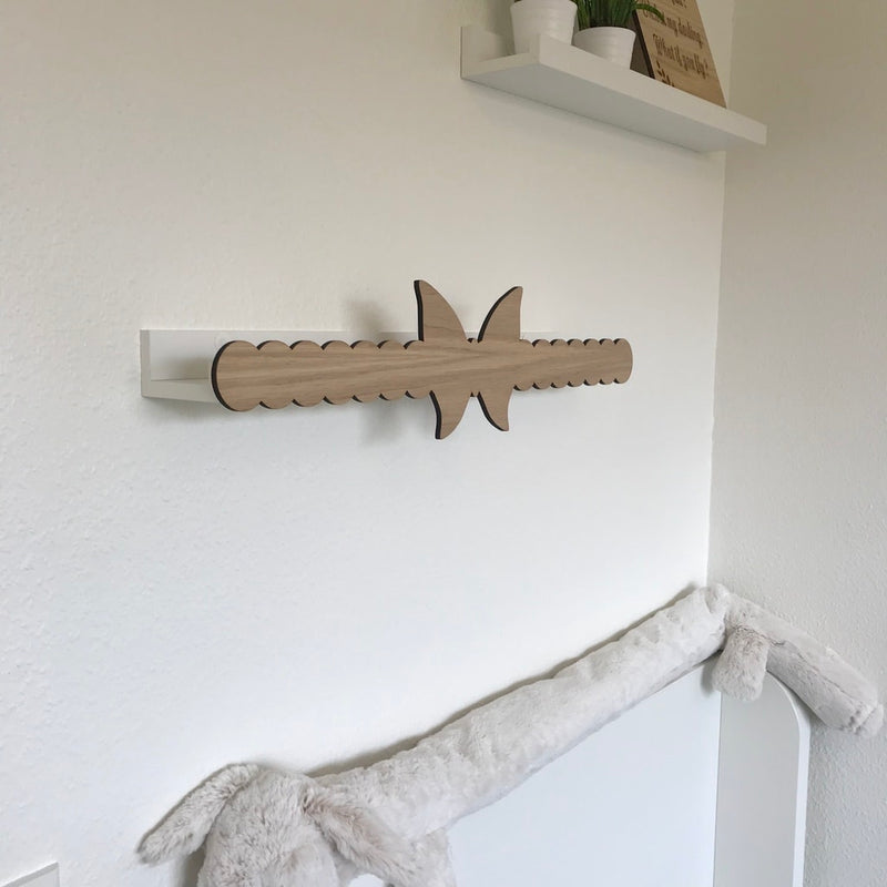 Shelf Front Butterfly - Wood