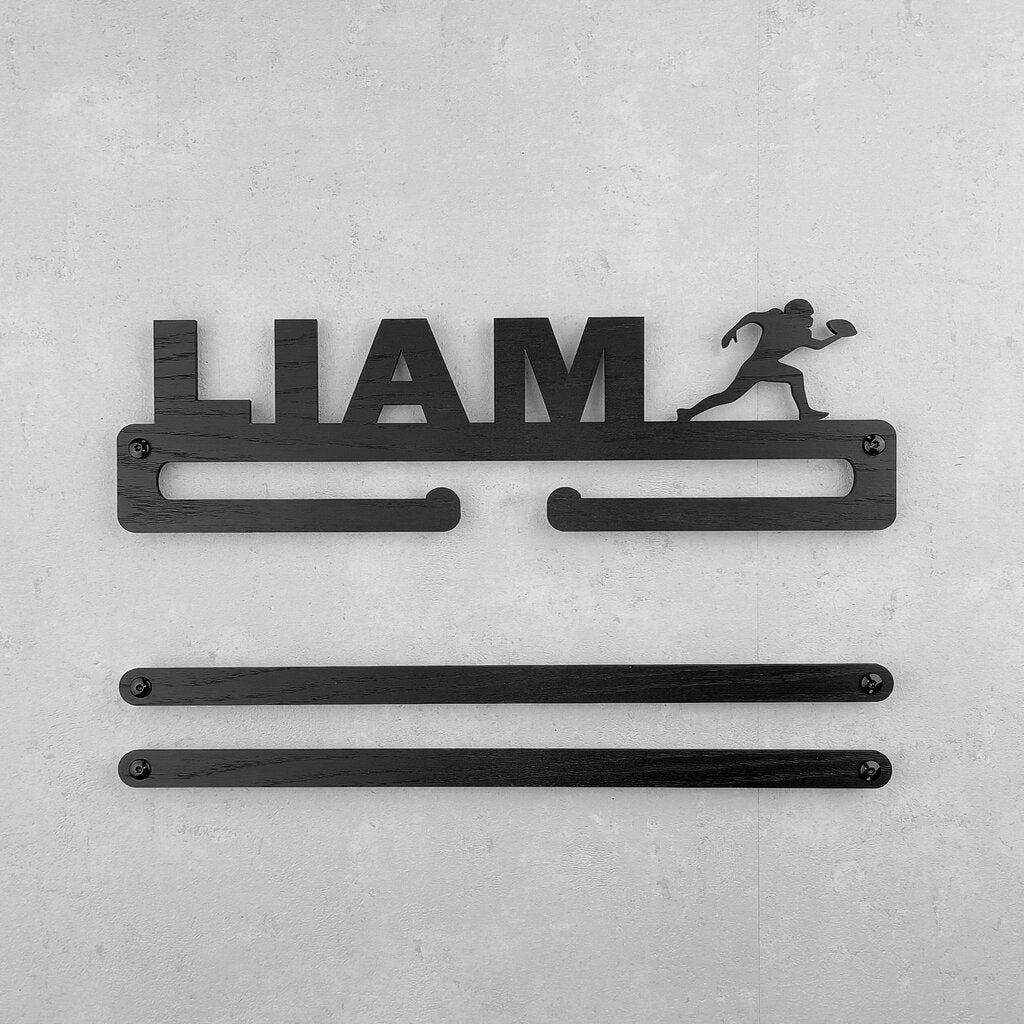 Medalje ophæng med NFL spiller og eget navn