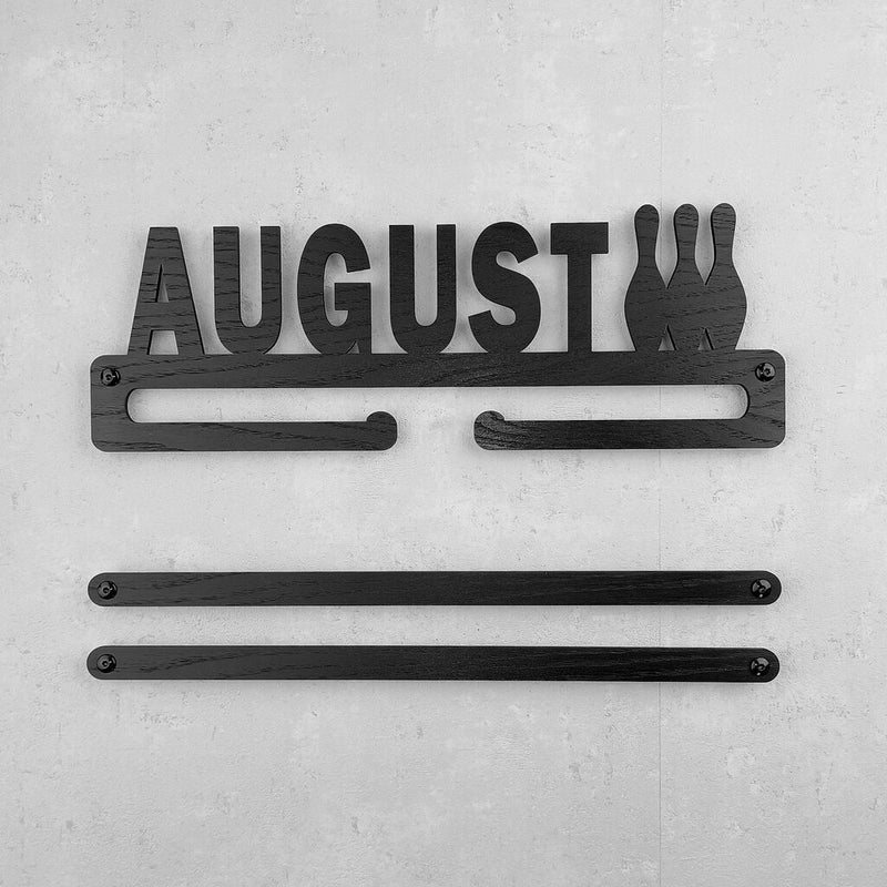 Medalje ophæng med kegler og eget navn