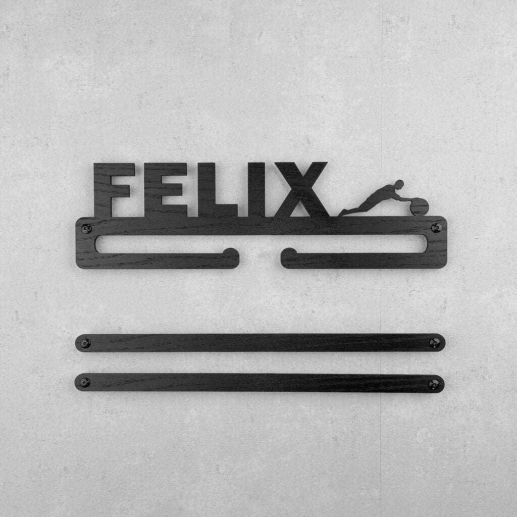 Medalje ophæng med crossfit og eget navn