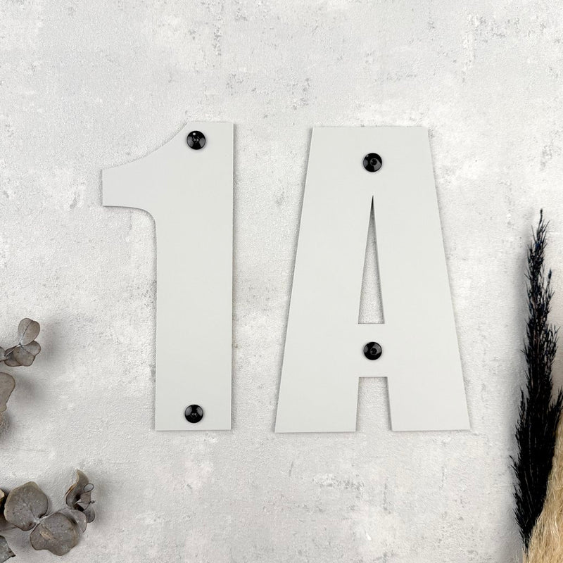 Husnummer Modern Bold - Akryl