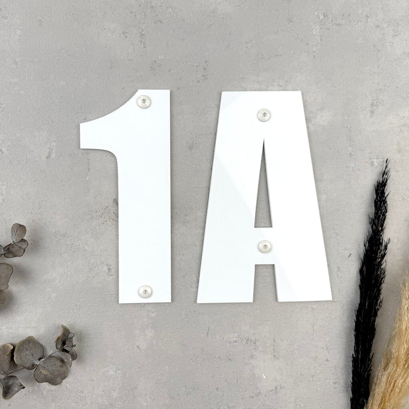 Husnummer Modern Bold - Akryl