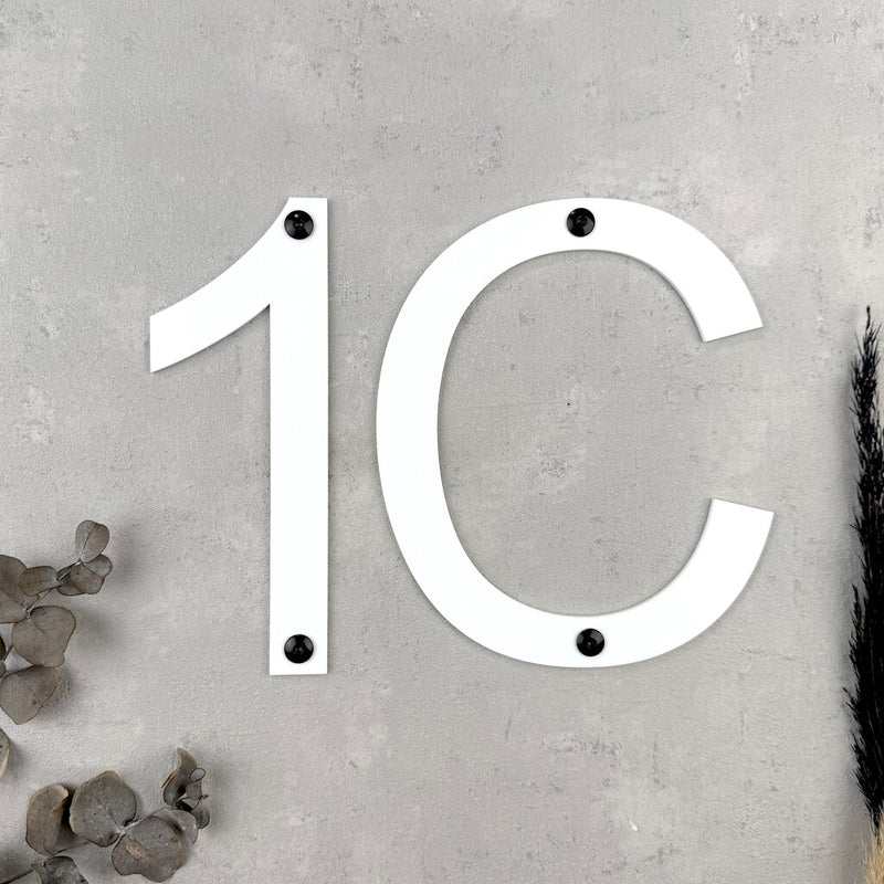 Husnummer Simple Modern - Akryl