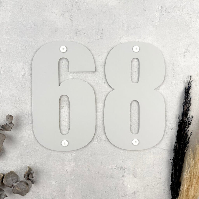 Husnummer Modern Bold - Akryl