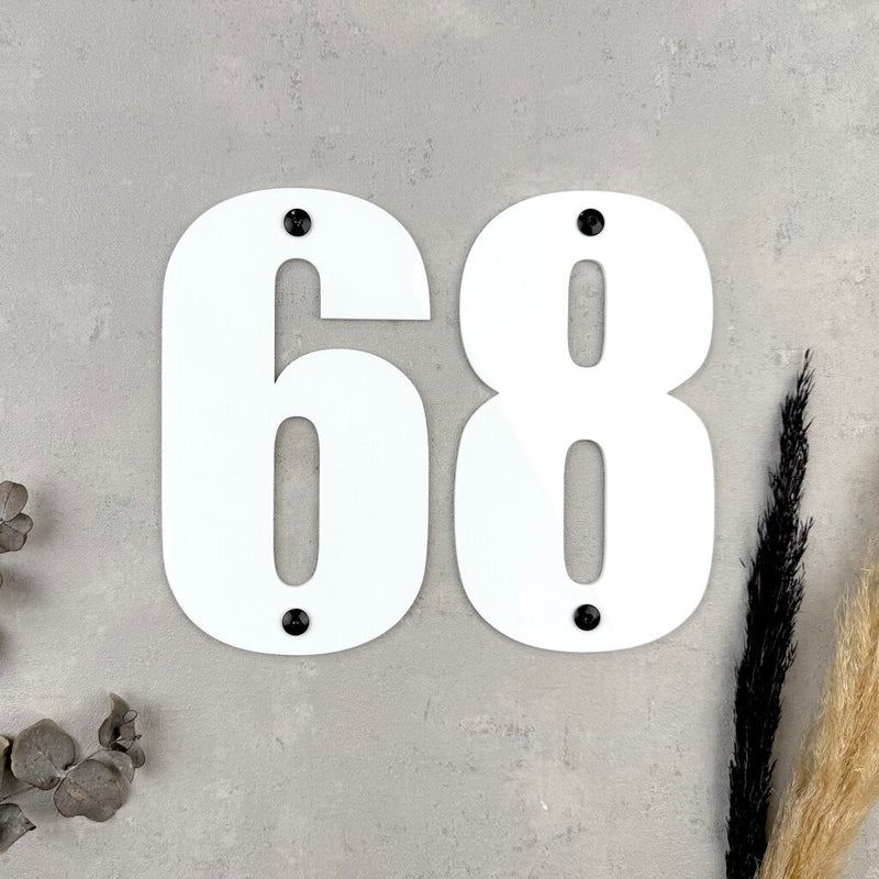Husnummer Modern Bold - Akryl