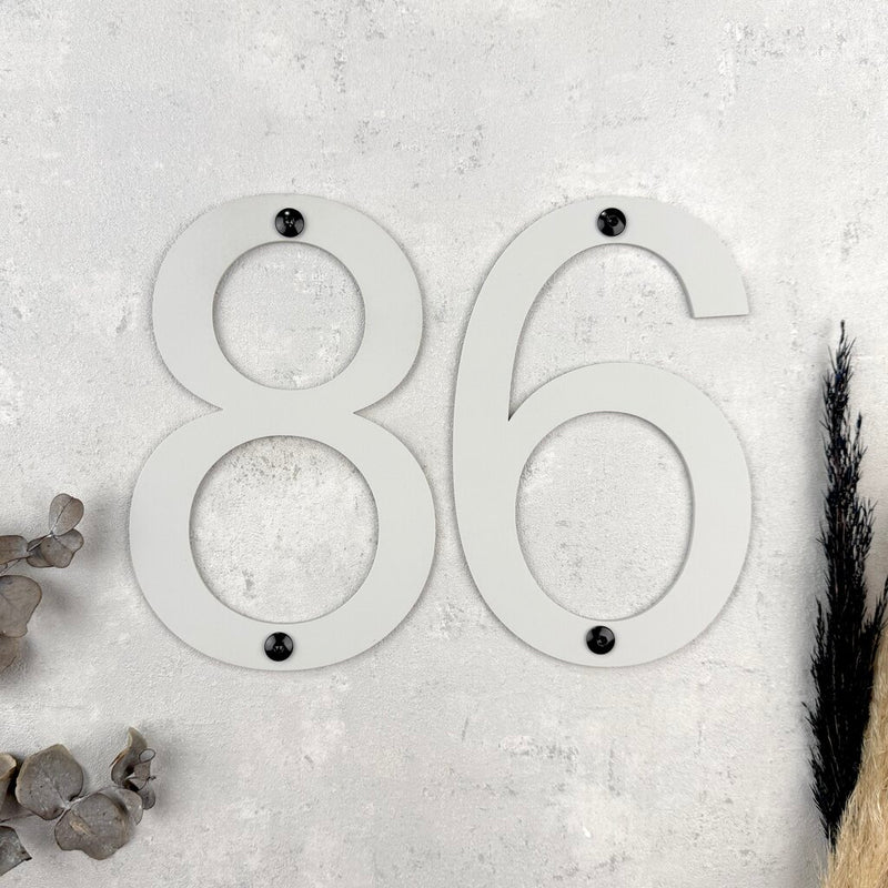 Husnummer Simple Modern - Akryl