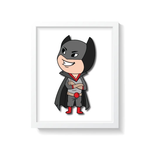 Superhero boy – poster