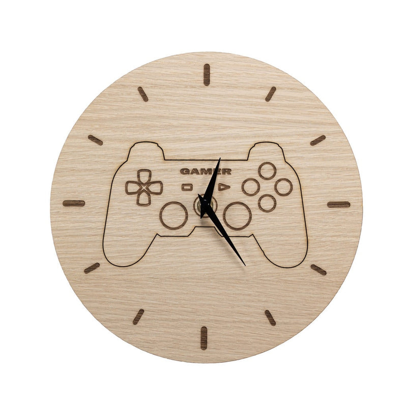 rundt vægur med controller